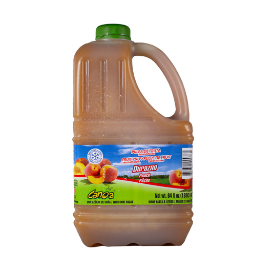 Peach / Canoe Fruit Pulp 64 Oz