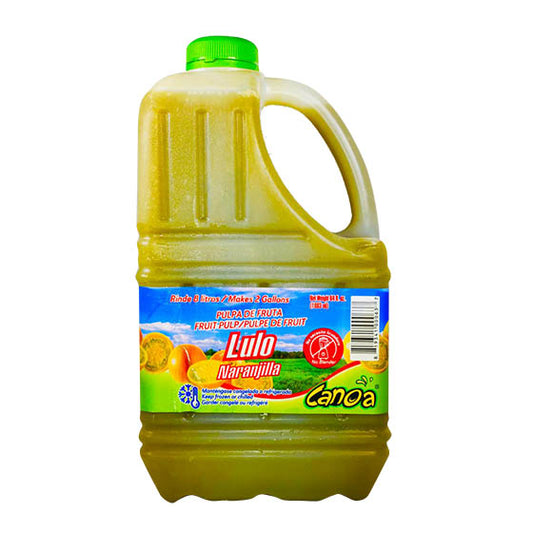 Naranjilla Fruit Pulp - Lulo / Canoa 64 Oz