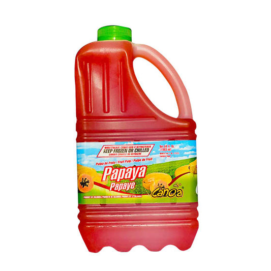 Pulpa de fruta de  Papaya / Canoa 64 Oz