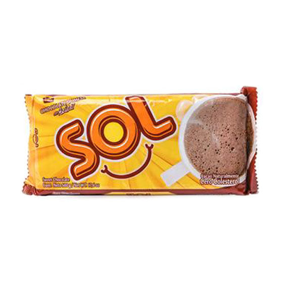 Sol - Chocolate Dulce - Paquete X 500 GR