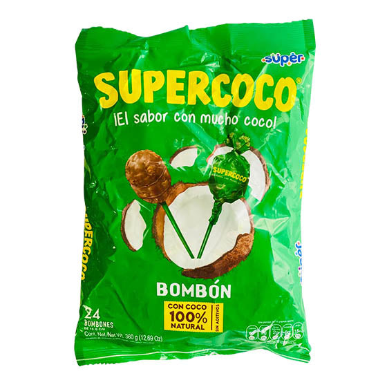 Supercoco Lollipop - Bag X 24 Units